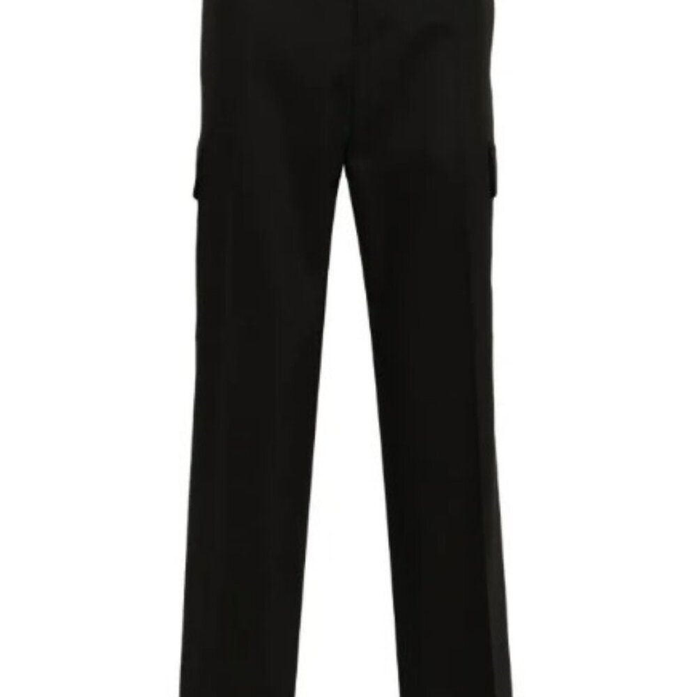 Calvin Klein black cargo straight pants size 0